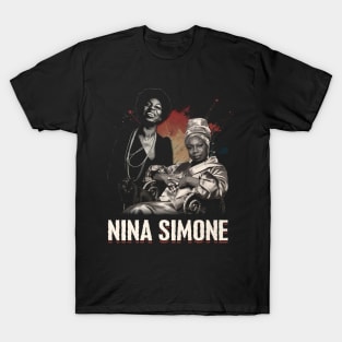 Capturing Nina Simone A Glimpse into Her Artistic World T-Shirt